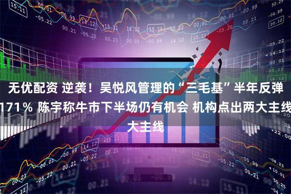 无优配资 逆袭！吴悦风管理的“三毛基”半年反弹171％ 陈宇称牛市下半场仍有机会 机构点出两大主线